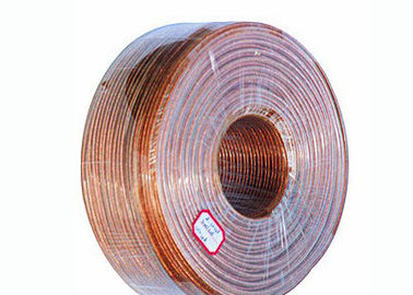 구리 Litz 철사 확성기 케이블, 투명한 칼집 PVC에 의하여 격리되는 케이블
